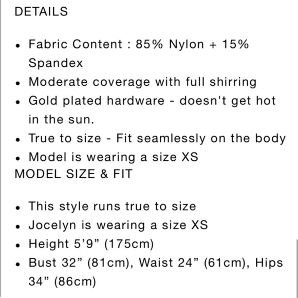 BAHIMI London Swim - Cheeky Bikini Bottom Polka Dot NWT New size L - Picture 4 of 9